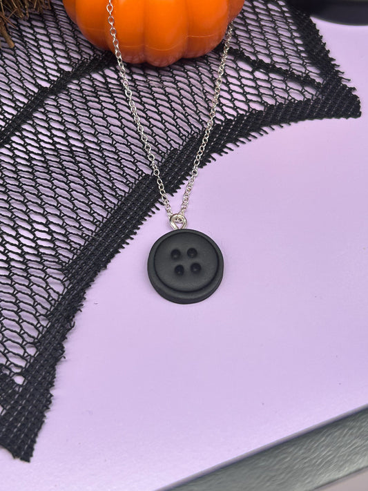 Button Eyes Necklace