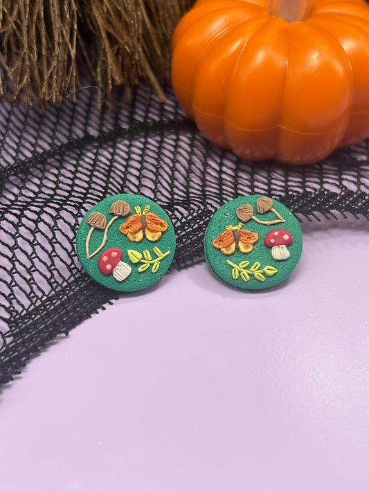 Forest Treasures - Circle Studs