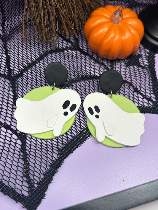 Oversized Ghostie Dangles