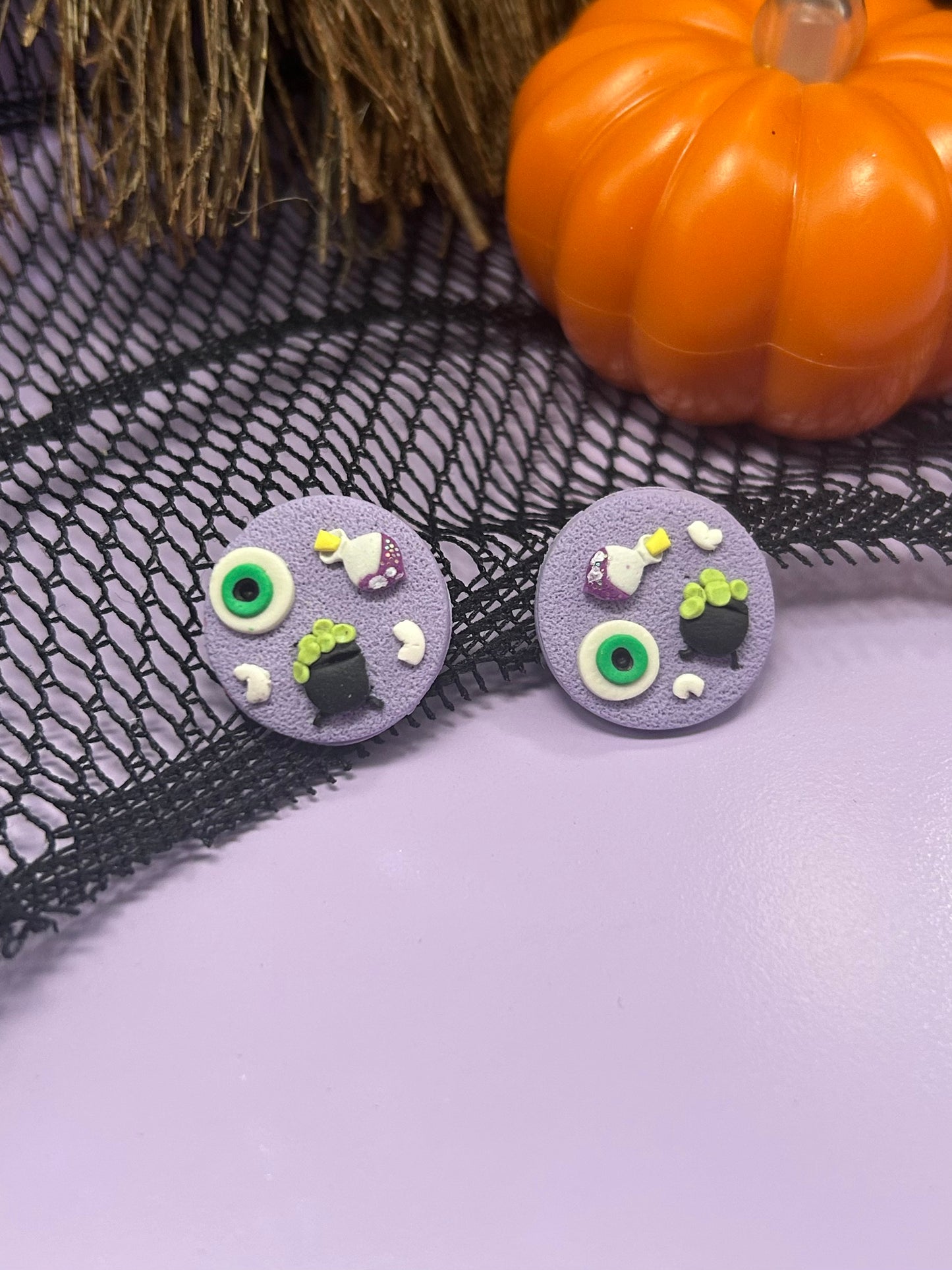 Toil & Trouble - Circle Studs