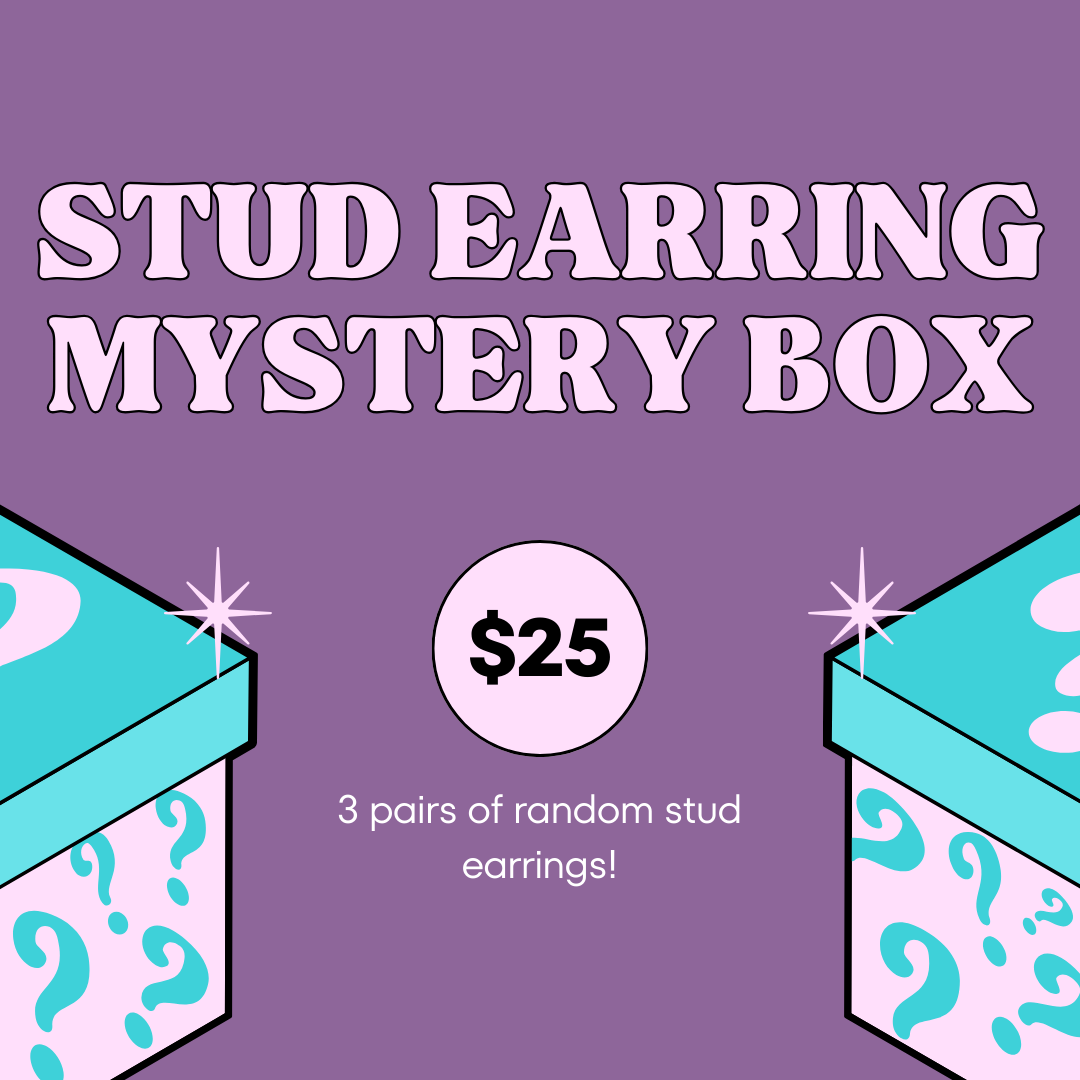 Stud Earrings Mystery Box