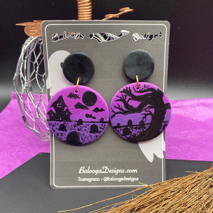 Hallows' Eve Scene Earrings