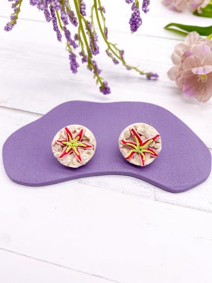 Circle Studs - Stargazing E - Balooga Designs