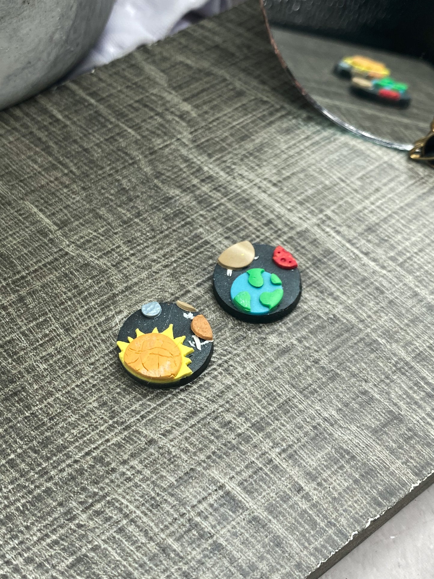 Circle Studs - Solar System A