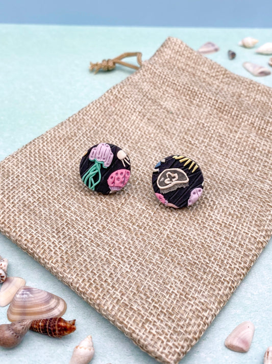 Circle Studs - Jellies B - Balooga Designs