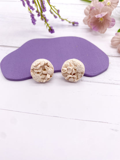 Circle Studs - Stargazing A - Balooga Designs