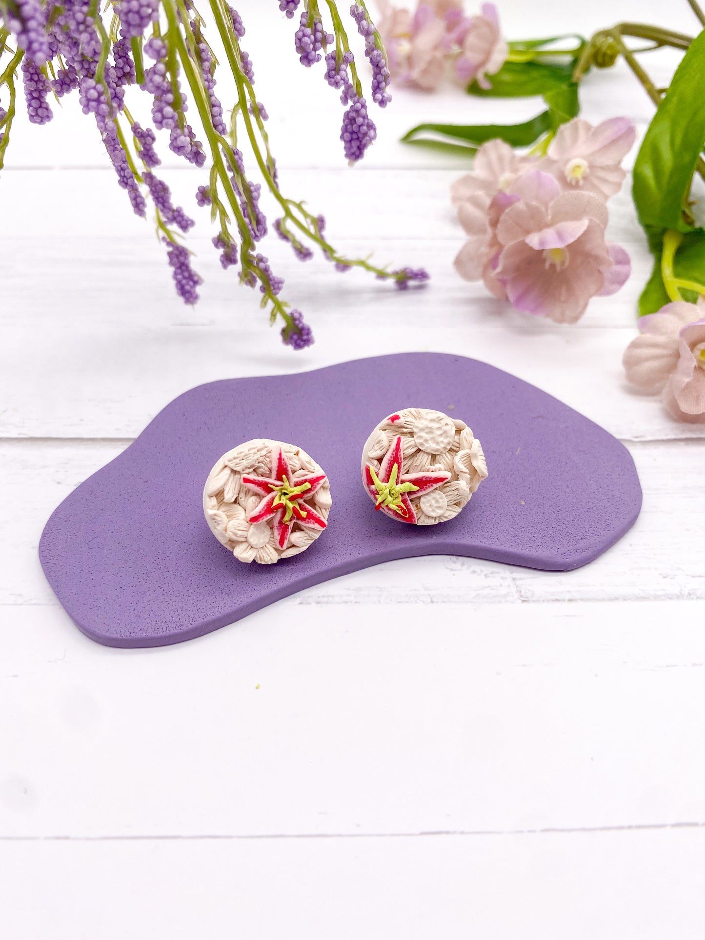 Circle Studs - Stargazing B - Balooga Designs