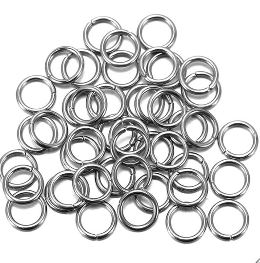 Silver Stainless Steel Findings - Balooga Designs