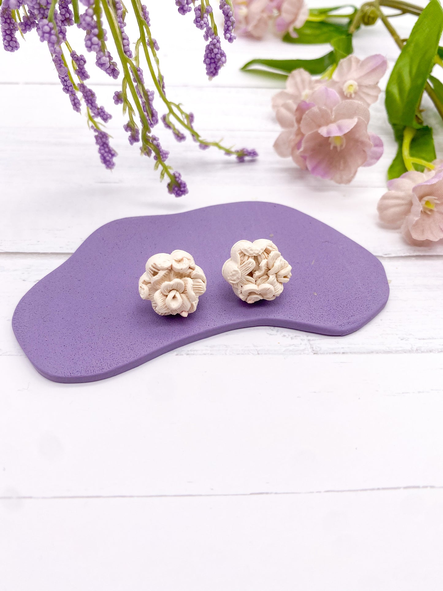 Flower Studs - Stargazing A - Balooga Designs