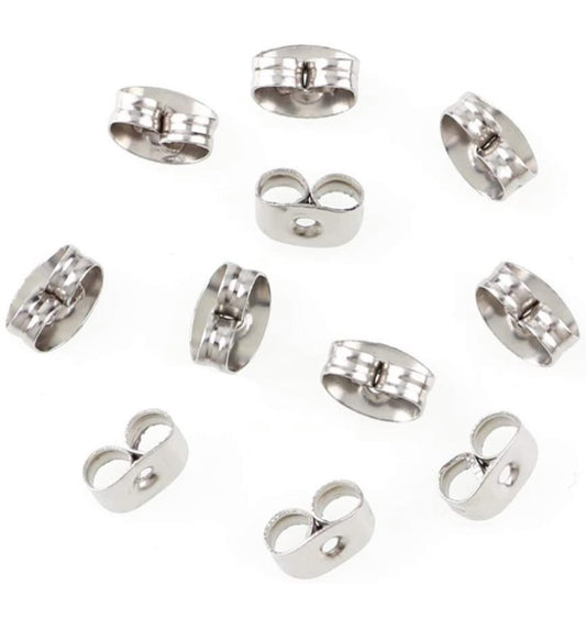 Metal Earring Backs - Balooga Designs