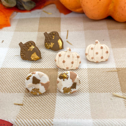 Gilded Fall Neutrals Stud Pack