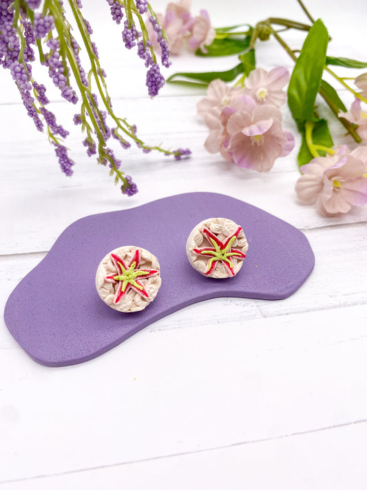 Circle Studs - Stargazing E - Balooga Designs